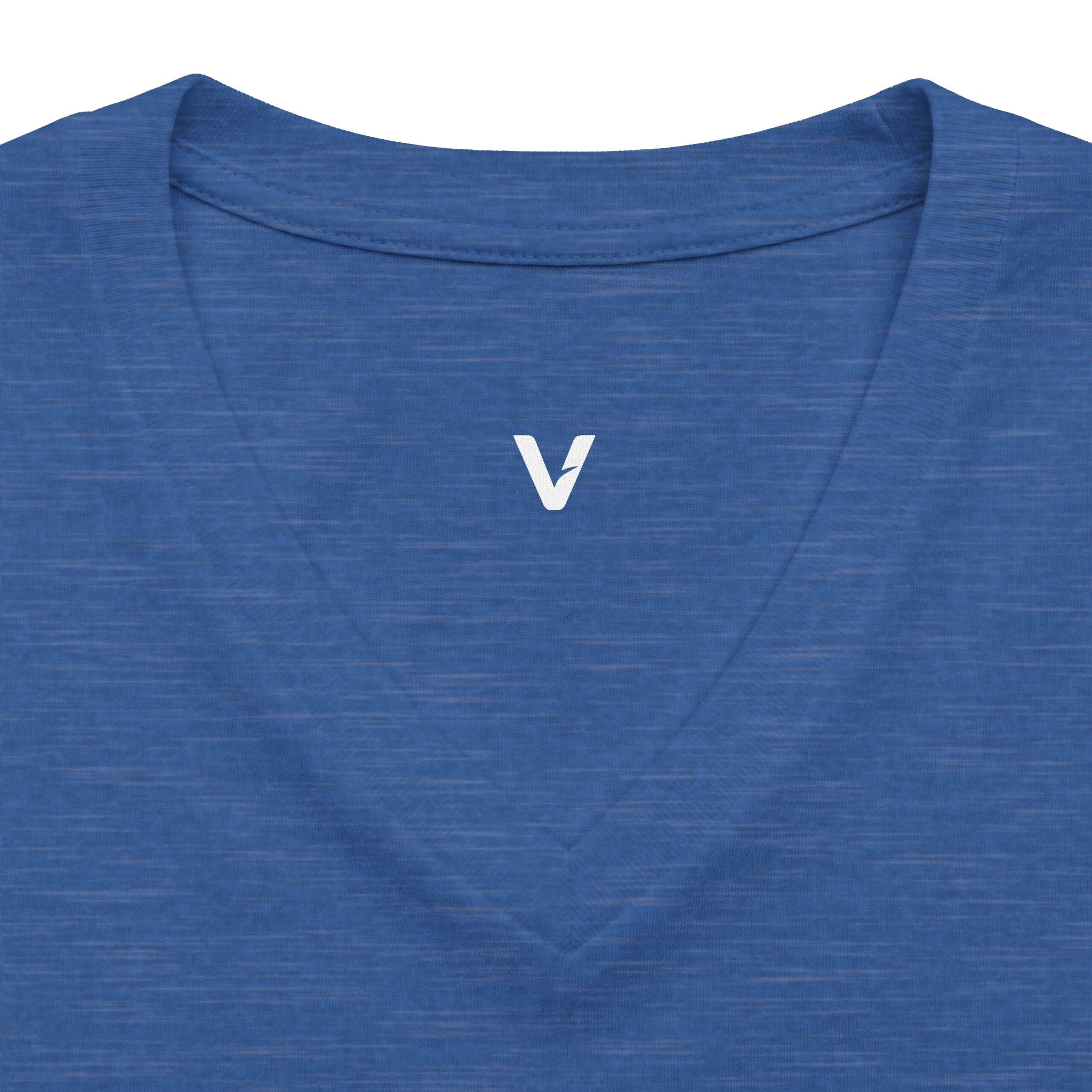 VejdiShop™ Signature Minimalist V-Neck Tee - Heather Mauve