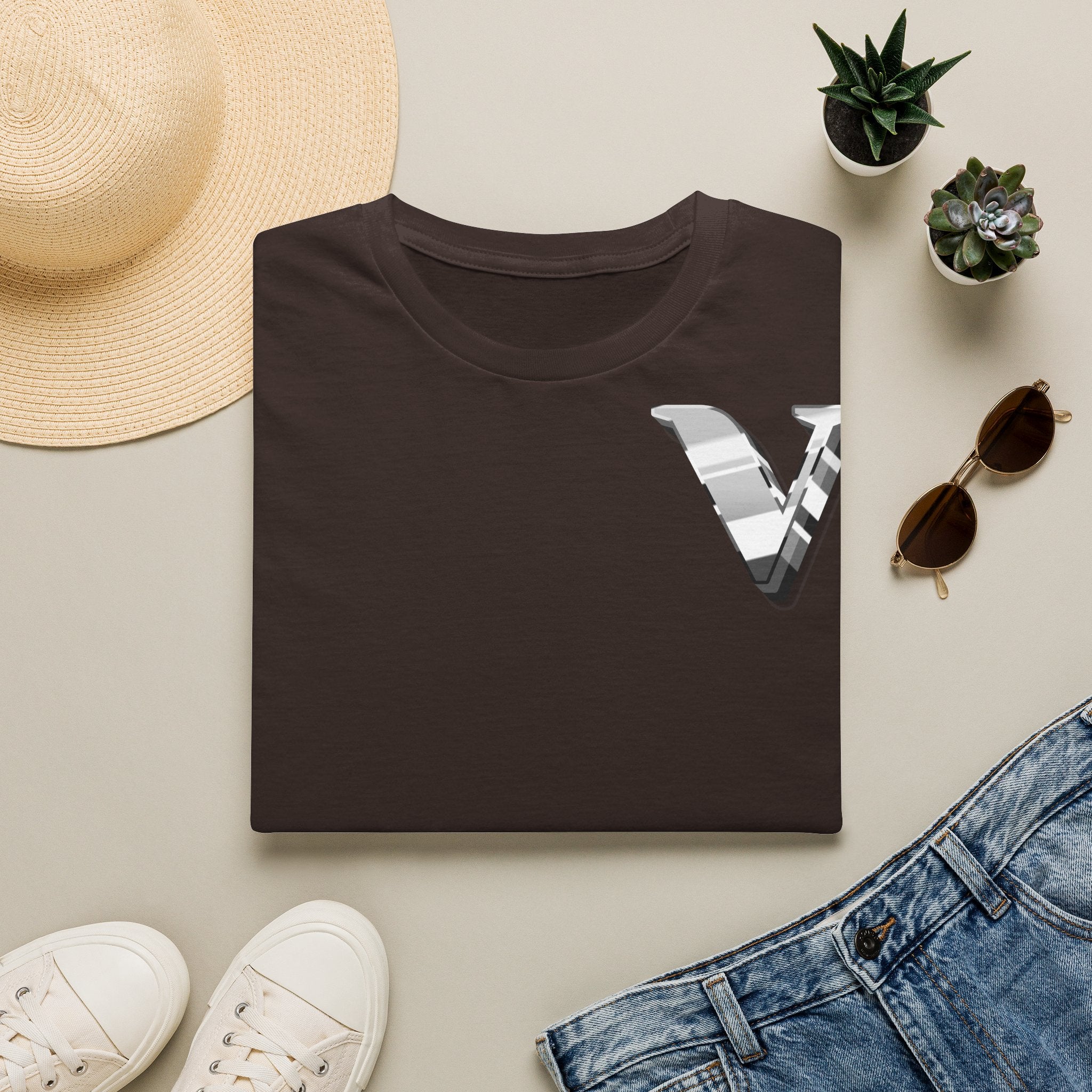 Vejdi Classic Unisex Minimalist Tee