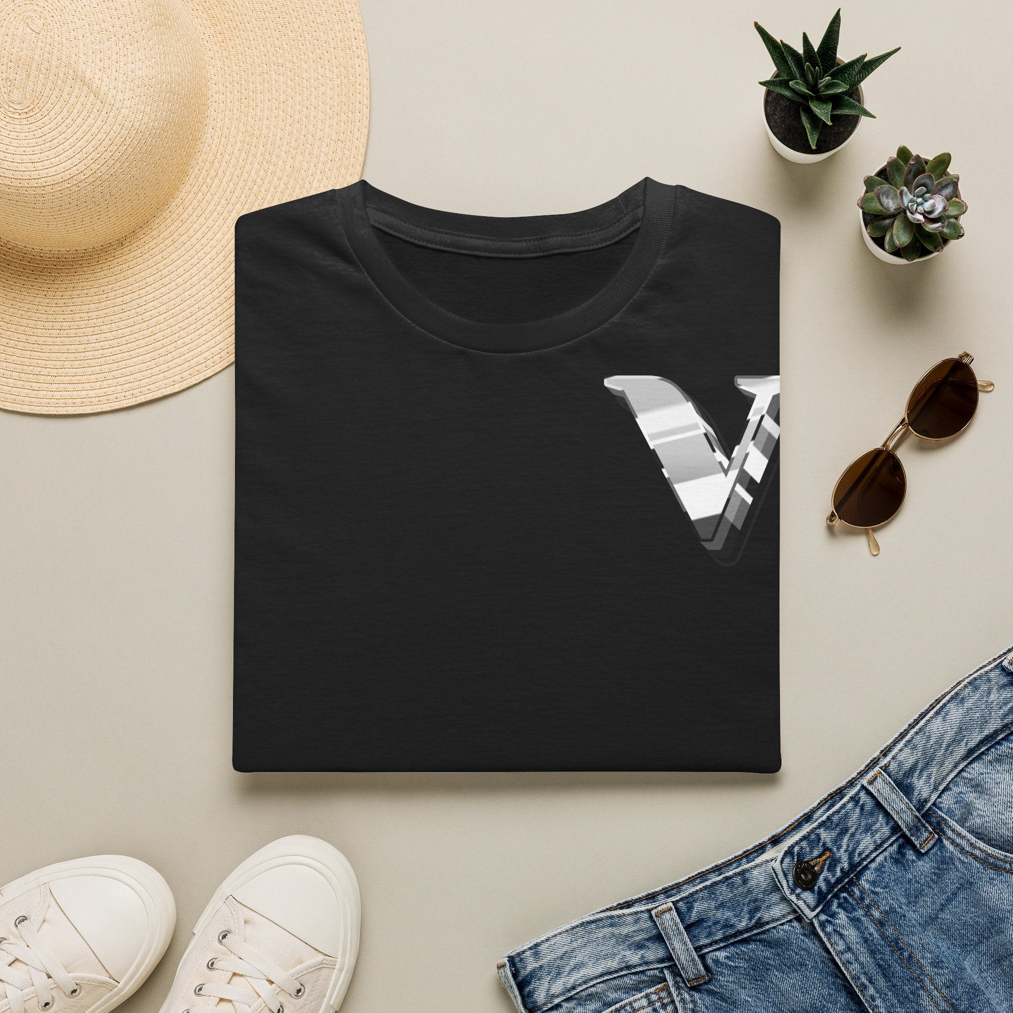 Vejdi Classic Unisex Minimalist Tee