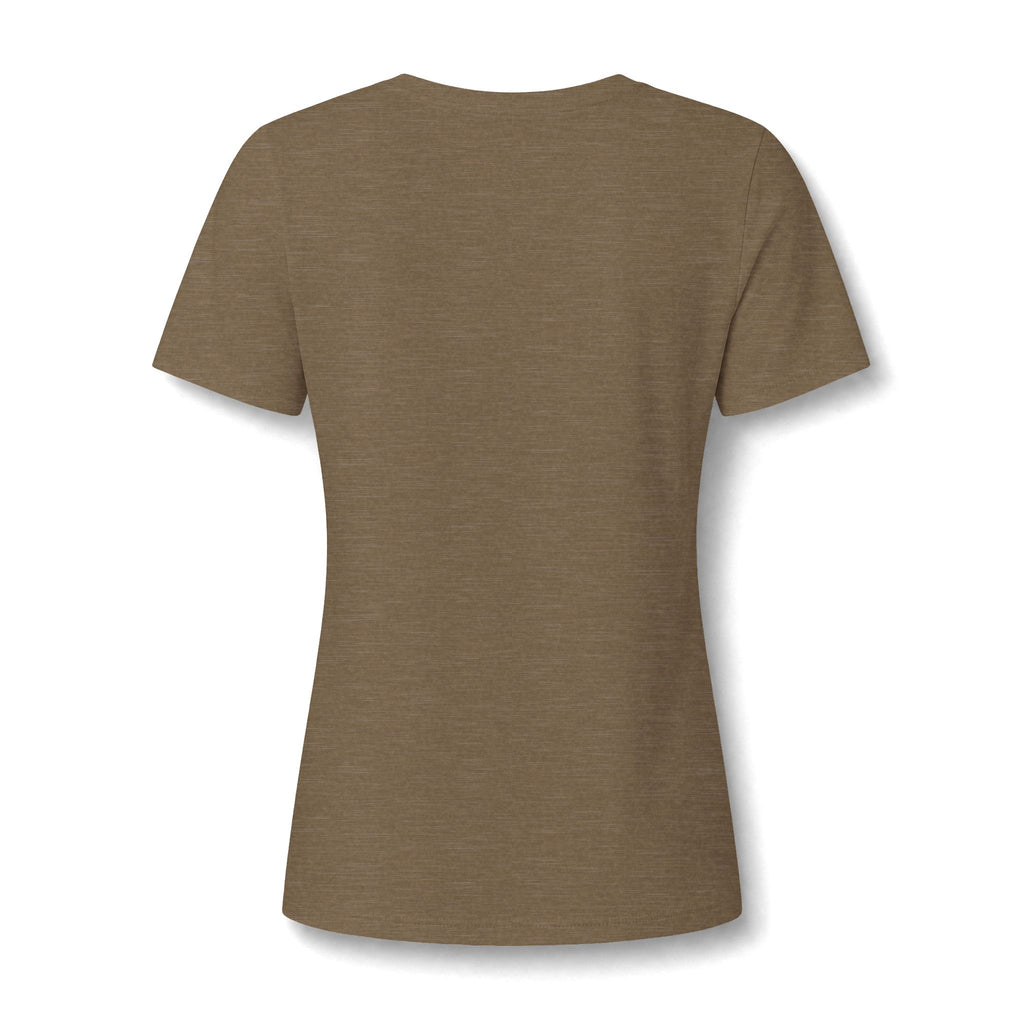 VejdiShop™ Signature Minimalist V-Neck Tee - Heather Mauve
