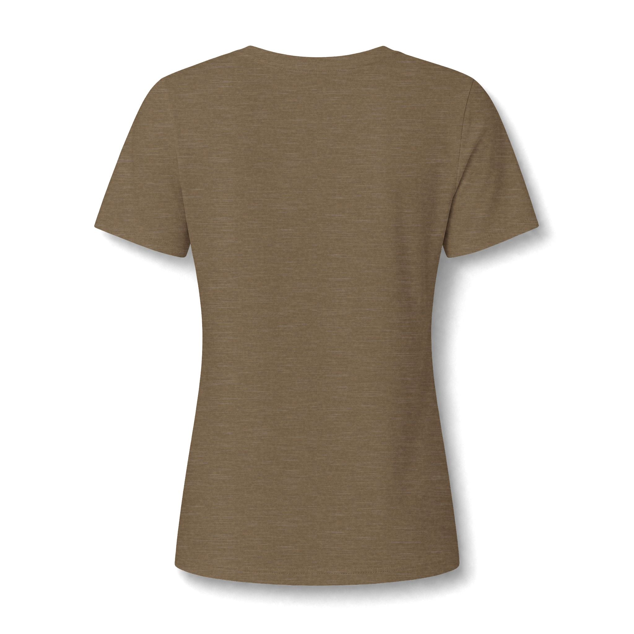 VejdiShop™ Signature Minimalist V-Neck Tee - Heather Mauve