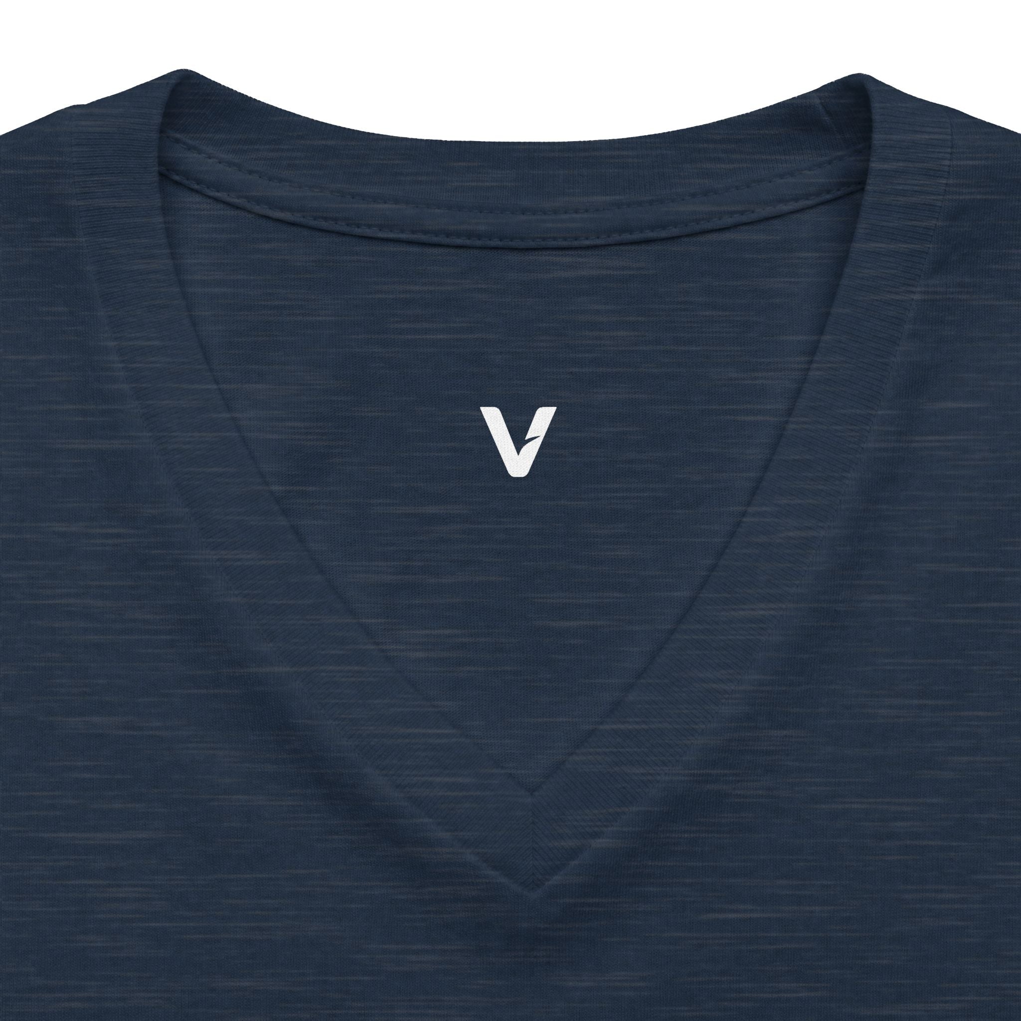 VejdiShop™ Signature Minimalist V-Neck Tee - Heather Mauve