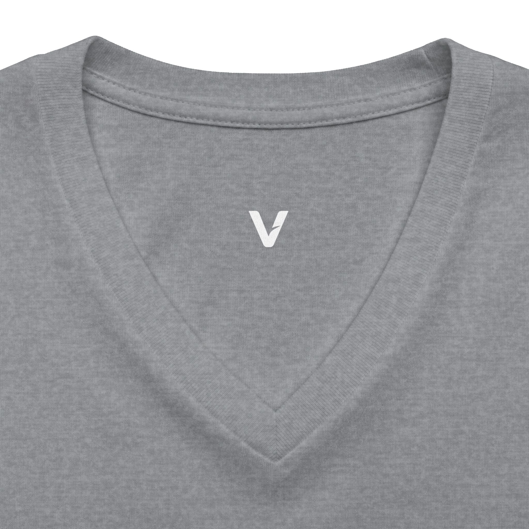 VejdiShop™ Signature Minimalist V-Neck Tee - Heather Mauve