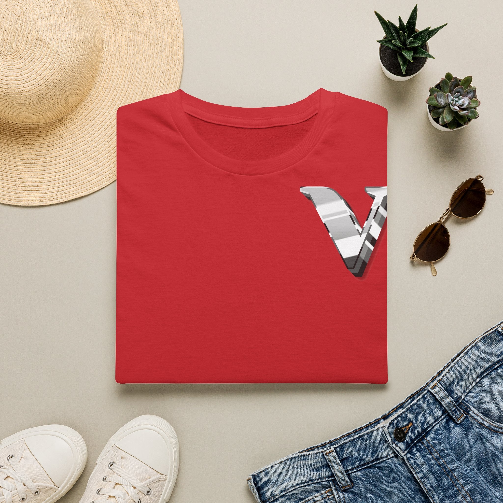 Vejdi Classic Unisex Minimalist Tee