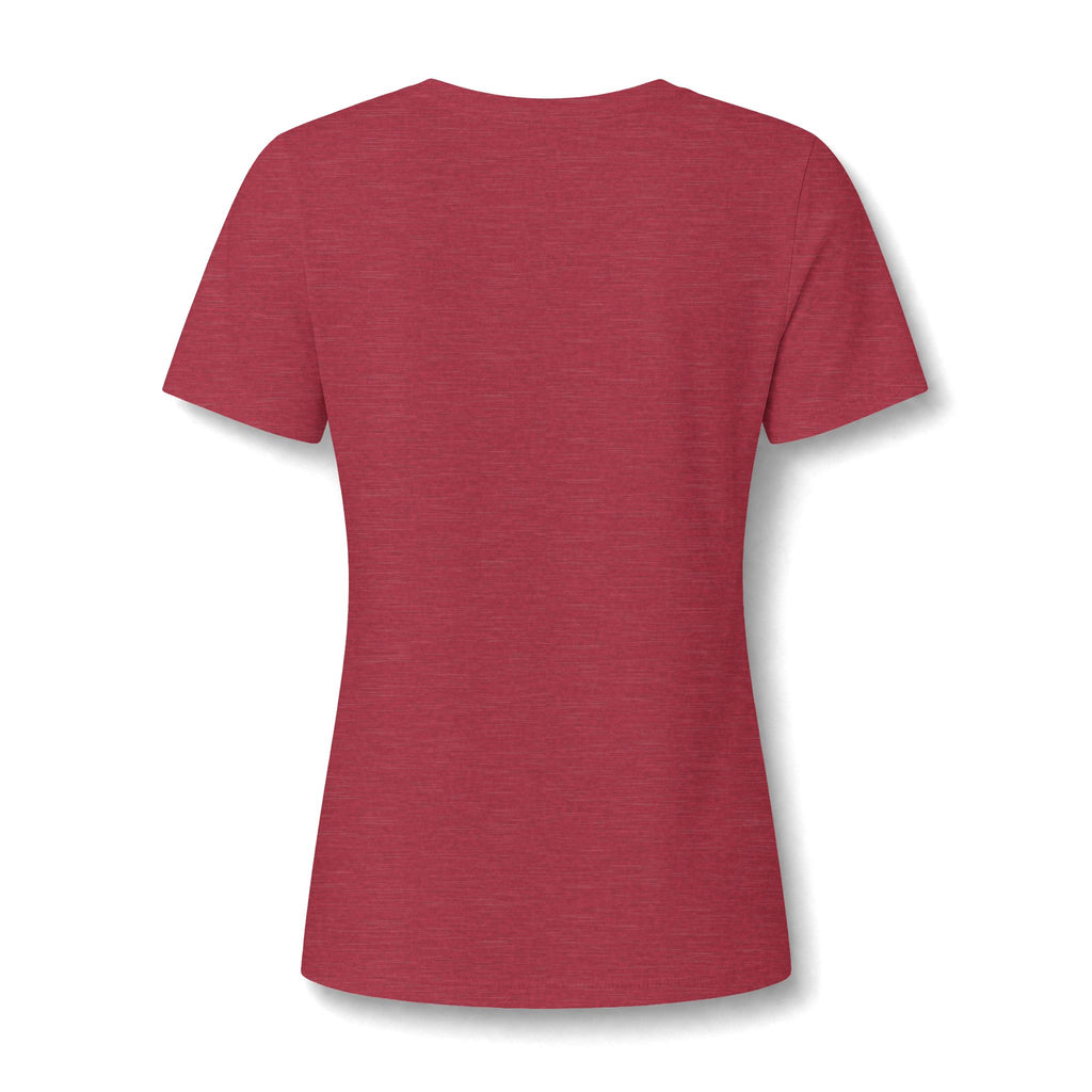 VejdiShop™ Signature Minimalist V-Neck Tee - Heather Mauve