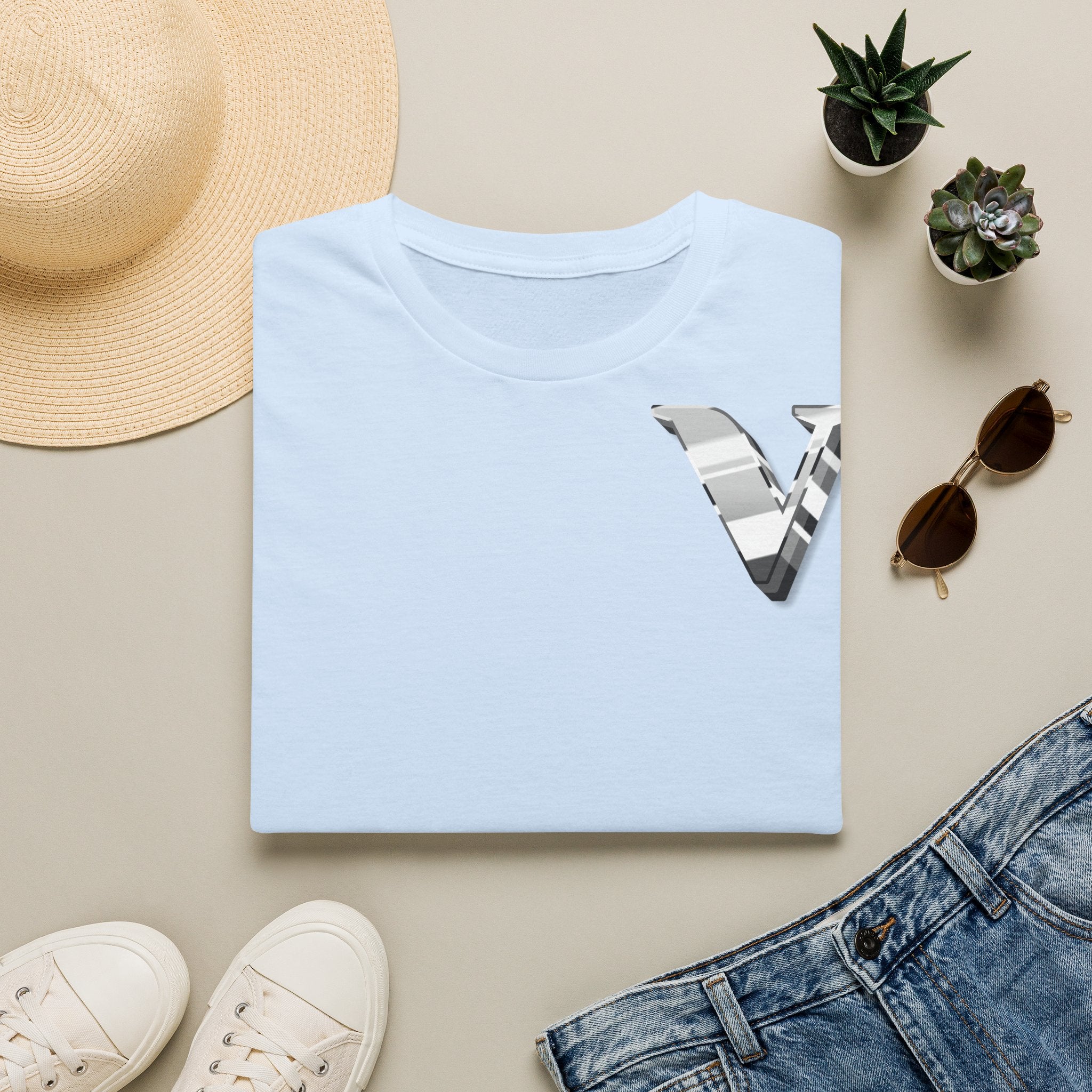 Vejdi Classic Unisex Minimalist Tee