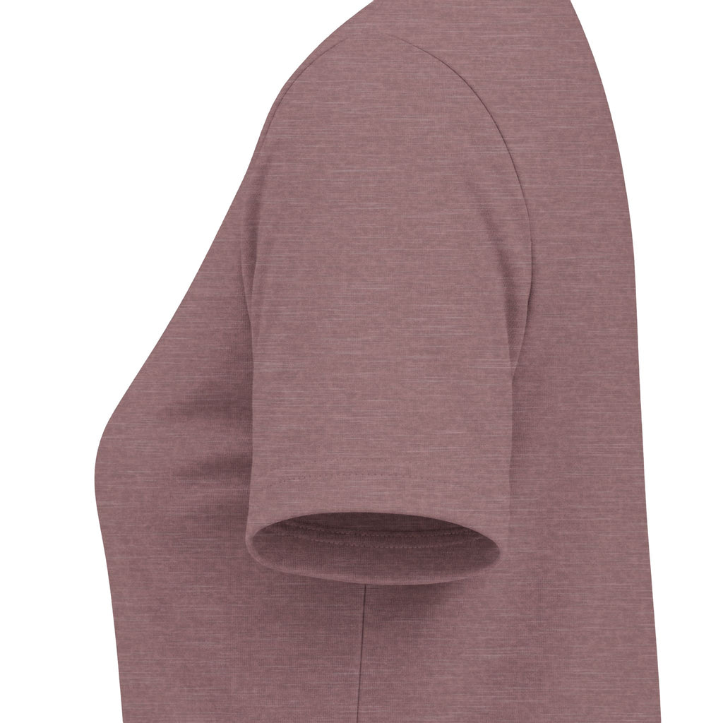 VejdiShop™ Signature Minimalist V-Neck Tee - Heather Mauve