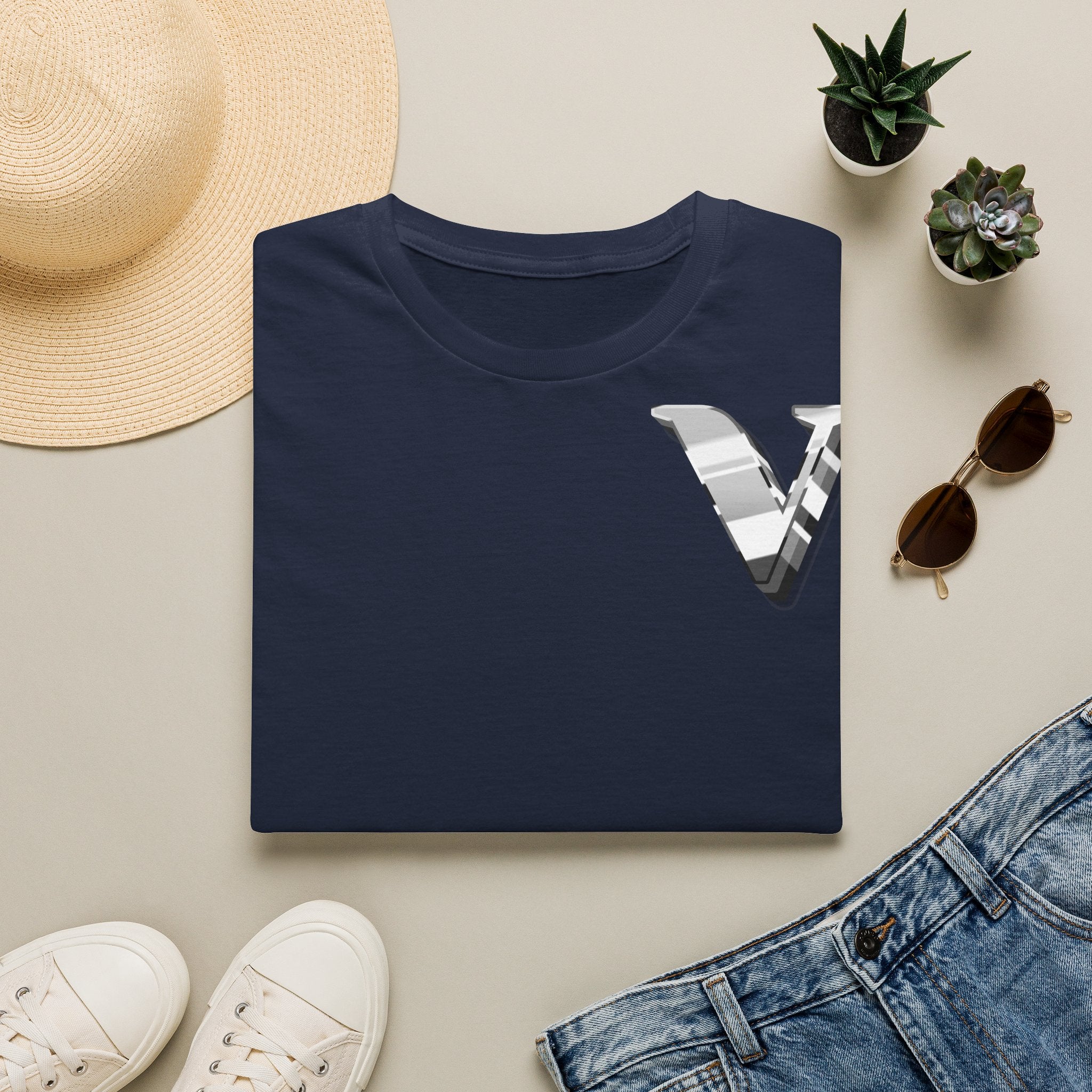 Vejdi Classic Unisex Minimalist Tee
