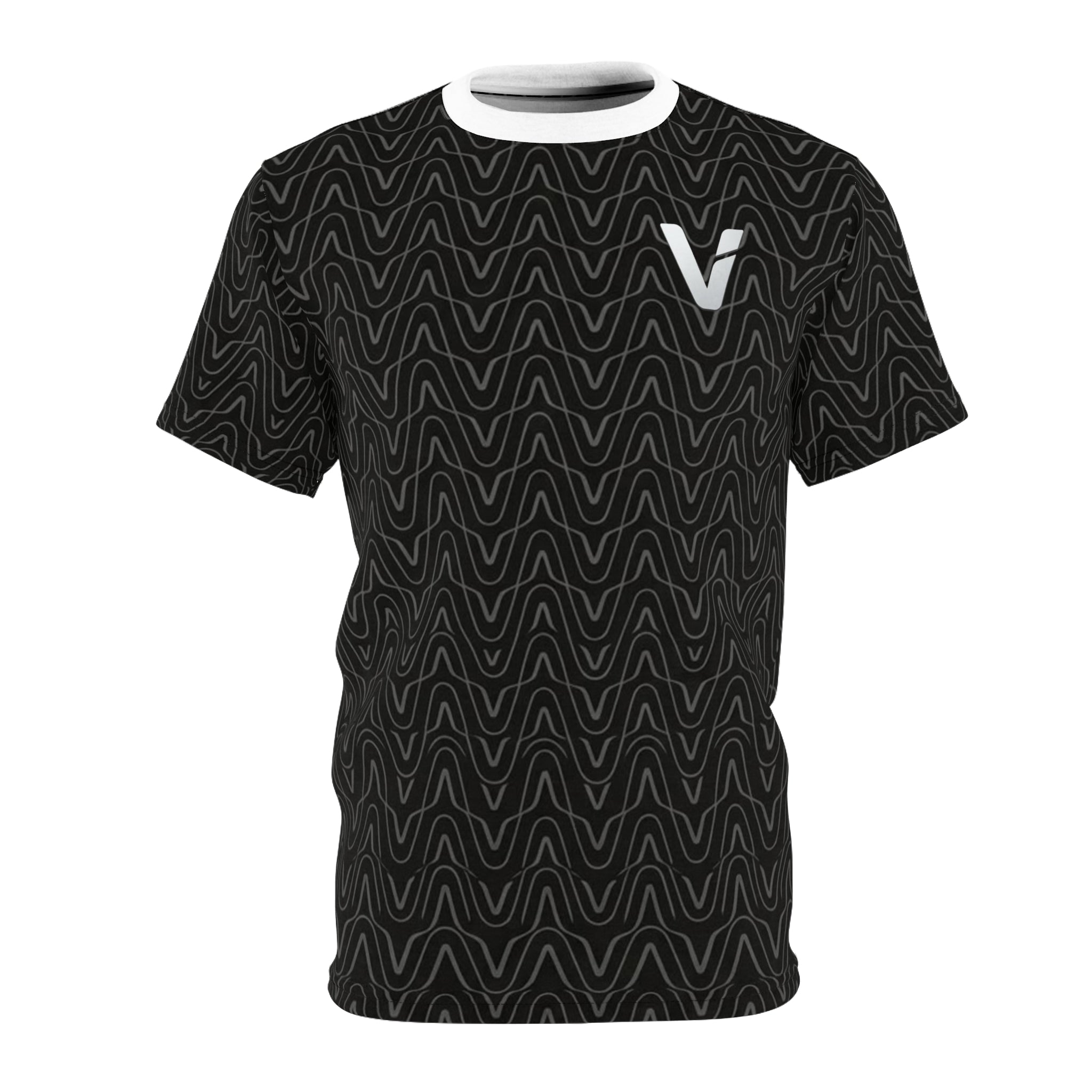 Vejdi™️ Monogram "V" All-Over Print Tee – Heavyweight Luxury Streetwear