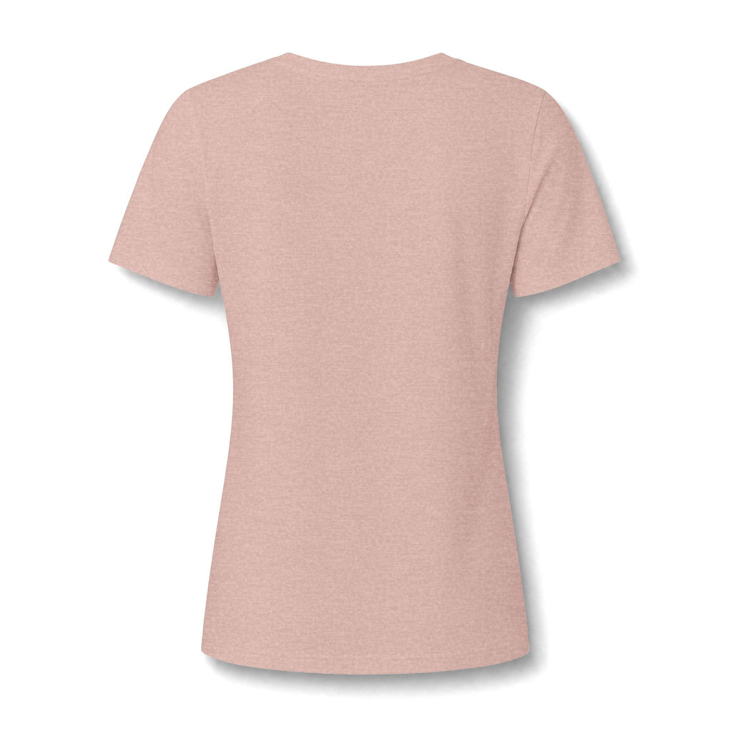 VejdiShop™ Signature Minimalist V-Neck Tee - Heather Mauve