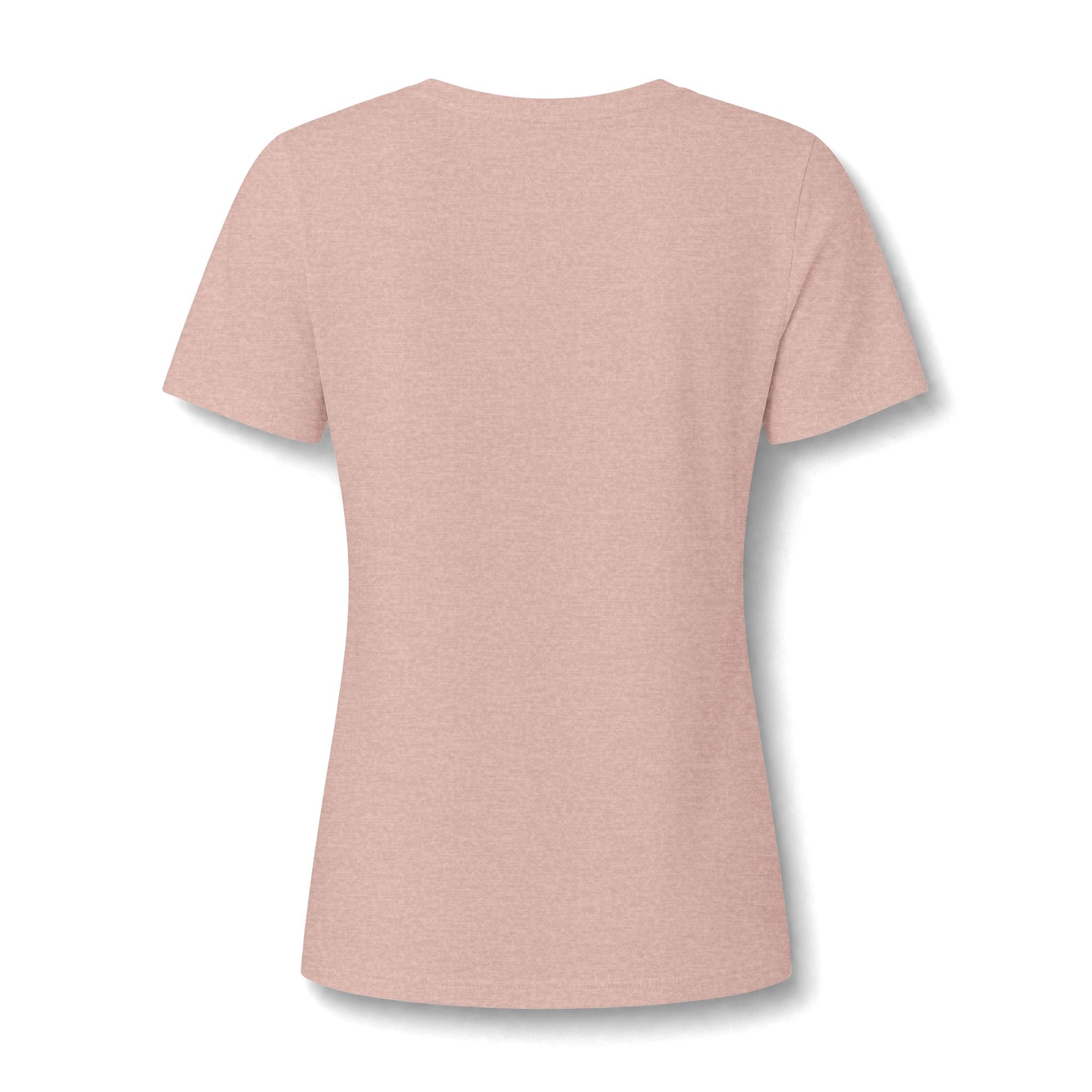 VejdiShop™ Signature Minimalist V-Neck Tee - Heather Mauve