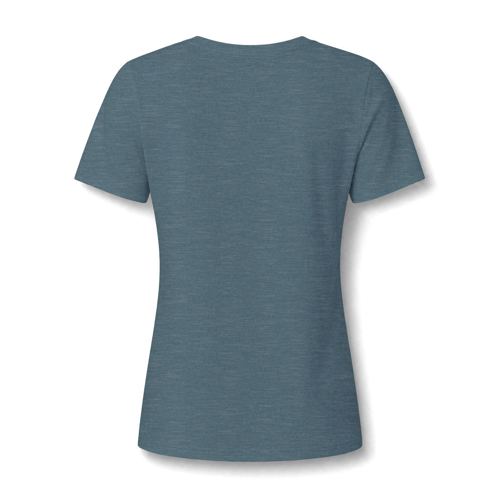 VejdiShop™ Signature Minimalist V-Neck Tee - Heather Mauve